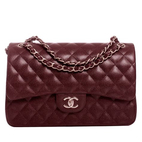 Chanel burgundy bag